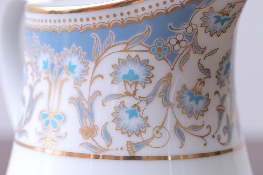アンティーク雑貨　中古　ノリタケ(Noritake)　polonaise(ポロネーズ)　クリーマー(ミルクジャー)(洋食器)