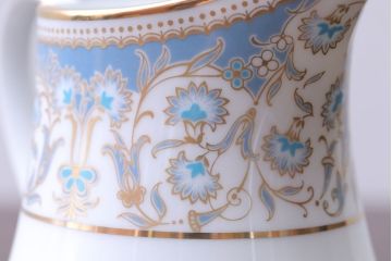 アンティーク雑貨　中古　ノリタケ(Noritake)　polonaise(ポロネーズ)　クリーマー(ミルクジャー)(洋食器)