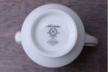 アンティーク雑貨　中古　ノリタケ(Noritake)　polonaise(ポロネーズ)　クリーマー(ミルクジャー)(洋食器)