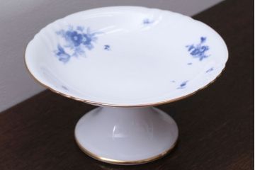 アンティーク雑貨　中古　大倉陶園　フルーツ皿(コンポート皿・盛皿)(洋食器)