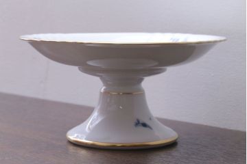 アンティーク雑貨　中古　大倉陶園　フルーツ皿(コンポート皿・盛皿)(洋食器)