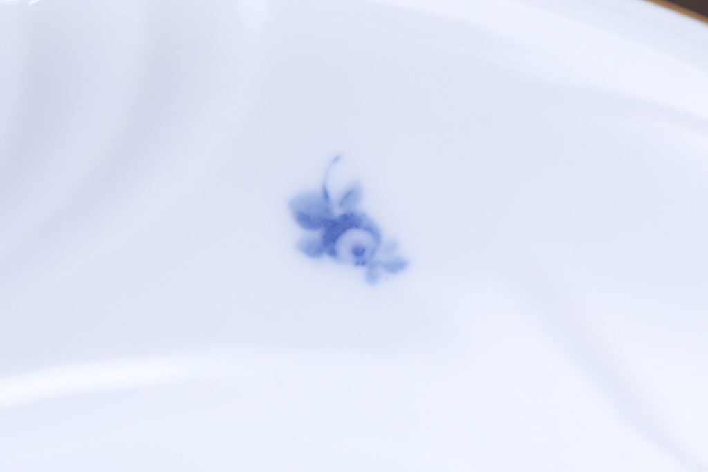 アンティーク雑貨　中古　大倉陶園　フルーツ皿(コンポート皿・盛皿)(洋食器)