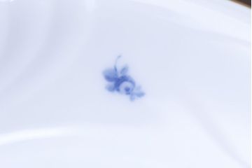 アンティーク雑貨　中古　大倉陶園　フルーツ皿(コンポート皿・盛皿)(洋食器)