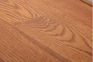 アンティーク家具　アンティークペイント　気泡ガラス入り!4枚扉のカウンターテーブル(1)