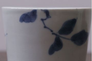 アンティーク雑貨　古民具・骨董　江戸後期　蕎麦猪口2客セット(1)