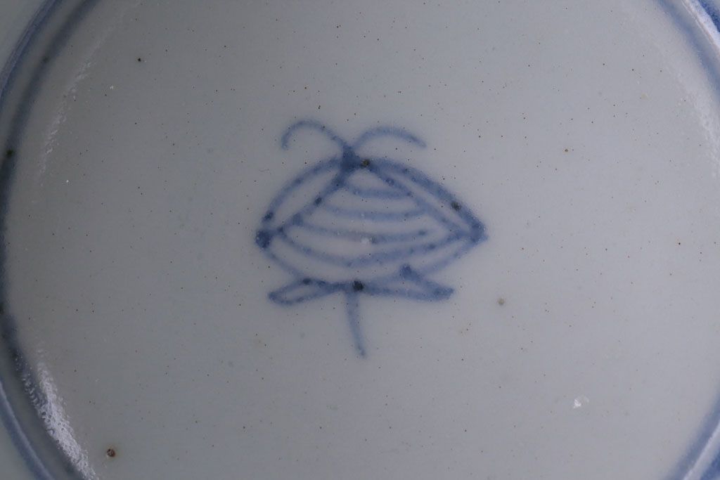 アンティーク雑貨　古民具・骨董　江戸後期　蕎麦猪口2客セット(2)