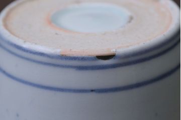 アンティーク雑貨　古民具・骨董　江戸後期　蕎麦猪口2客セット(2)