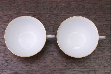 アンティーク雑貨　中古　大倉陶園　カップ&ソーサー2客セット(洋食器)