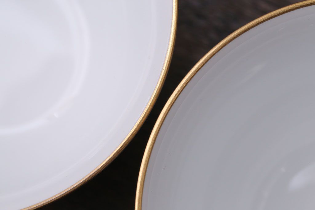 アンティーク雑貨　中古　大倉陶園　カップ&ソーサー2客セット(洋食器)