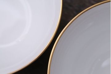 アンティーク雑貨　中古　大倉陶園　カップ&ソーサー2客セット(洋食器)