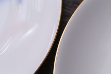アンティーク雑貨　中古　大倉陶園　カップ&ソーサー2客セット(洋食器)