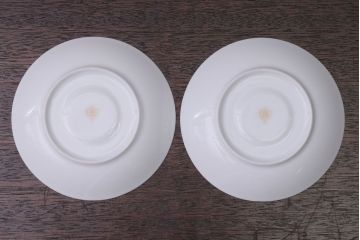 アンティーク雑貨　中古　大倉陶園　カップ&ソーサー2客セット(洋食器)