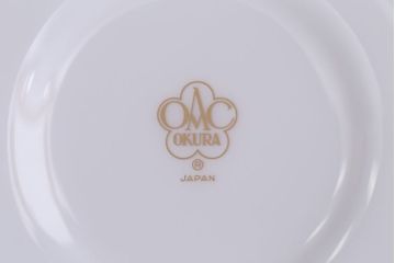 アンティーク雑貨　中古　大倉陶園　カップ&ソーサー2客セット(洋食器)