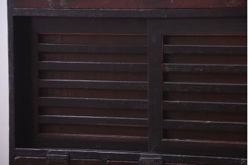 アンティーク家具　古民具・骨董　明治　味わい深いアンティーク帳場小箪笥