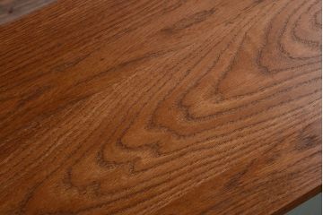 アンティーク家具　アンティークペイント　気泡ガラス入り!4枚扉のカウンターテーブル(2)