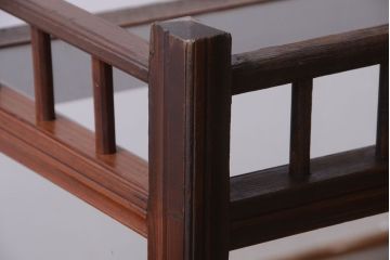 アンティーク家具　大正ロマン　古いたばこ屋のアンティークガラスケース(ショーケース)