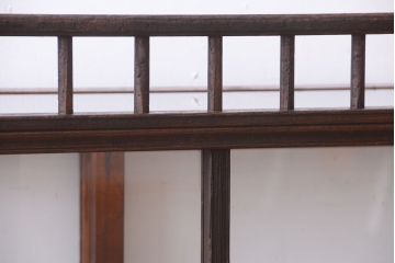 アンティーク家具　大正ロマン　古いたばこ屋のアンティークガラスケース(ショーケース)