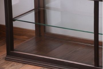 アンティーク家具　大正ロマン　古いたばこ屋のアンティークガラスケース(ショーケース)