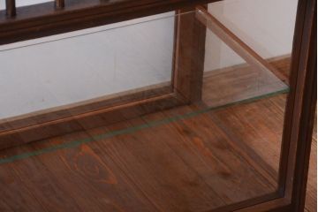 アンティーク家具　大正ロマン　古いたばこ屋のアンティークガラスケース(ショーケース)