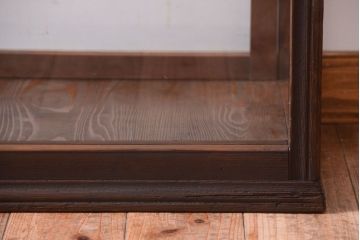 アンティーク家具　大正ロマン　古いたばこ屋のアンティークガラスケース(ショーケース)