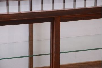 アンティーク家具　大正ロマン　古いたばこ屋のアンティークガラスケース(ショーケース)
