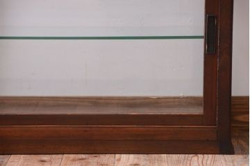 アンティーク家具　大正ロマン　古いたばこ屋のアンティークガラスケース(ショーケース)