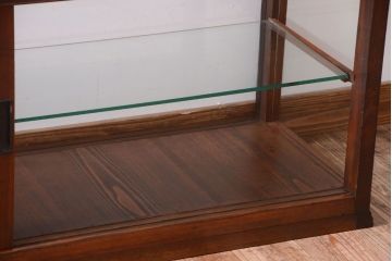 アンティーク家具　大正ロマン　古いたばこ屋のアンティークガラスケース(ショーケース)