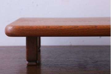 アンティーク雑貨　和製アンティーク　総欅!シンプルな古い花台(飾り台)