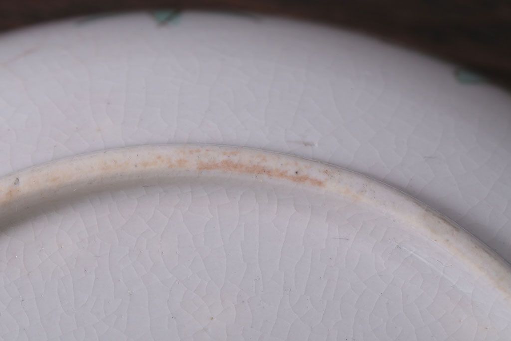 アンティーク雑貨　古民具・骨董　明治〜大正　九谷色絵なます皿5客セット