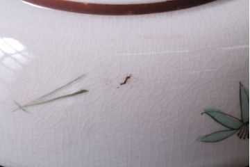 アンティーク雑貨　古民具・骨董　明治〜大正　九谷色絵なます皿5客セット