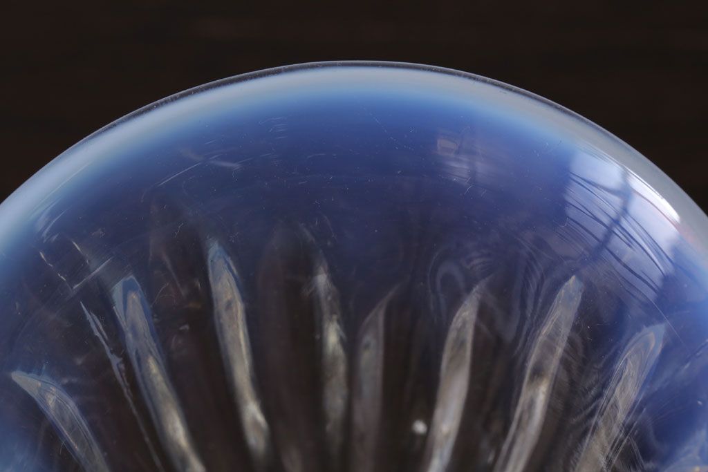 アンティーク雑貨　昭和レトロ　古いガラスの氷コップ2個セット