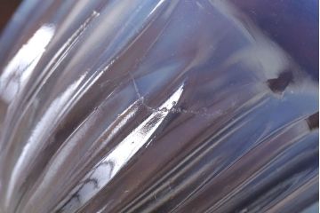 アンティーク雑貨　昭和レトロ　古いガラスの氷コップ2個セット