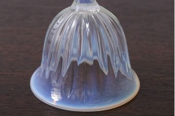 アンティーク雑貨　昭和レトロ　古いガラスの氷コップ2個セット