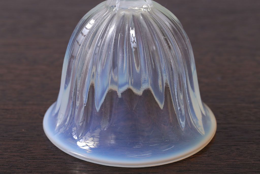 アンティーク雑貨　昭和レトロ　古いガラスの氷コップ2個セット