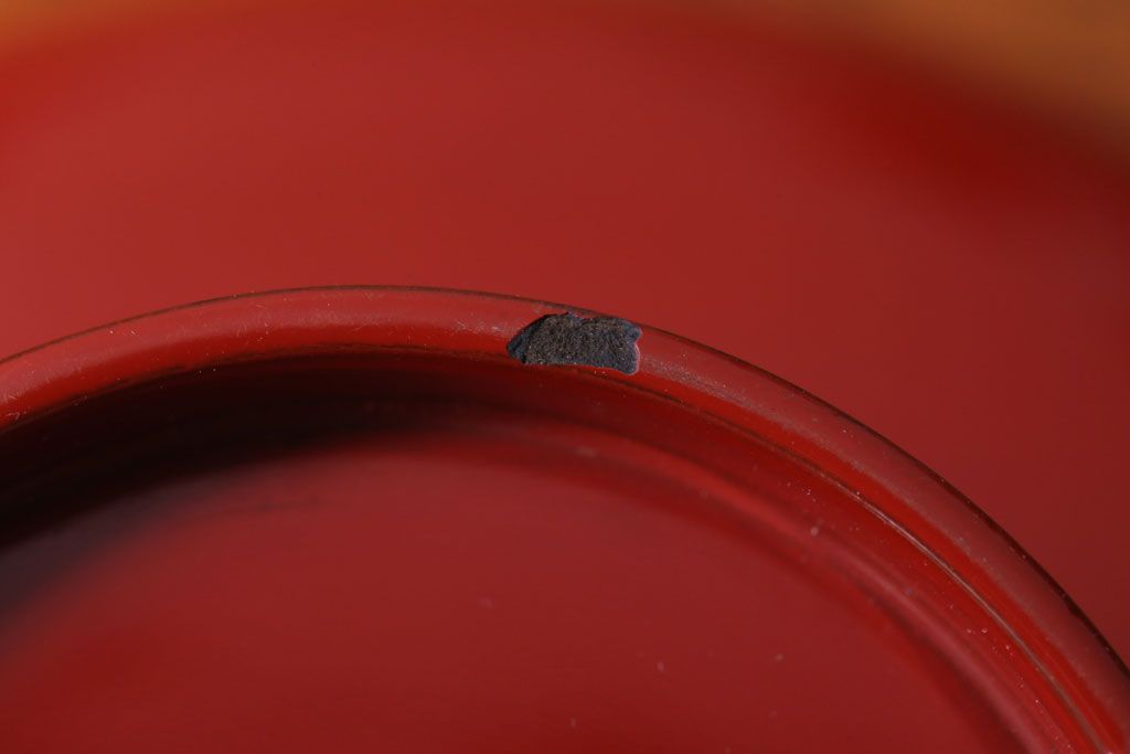 アンティーク雑貨　和製アンティーク　昭和十四年　輪島朱塗　桐蒔絵の木製香台10客セット