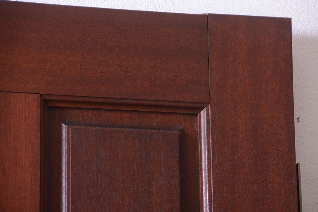 中古　無垢チーク材製!お屋敷の高級ドア(1)