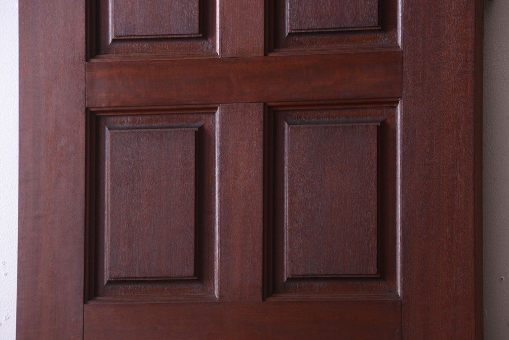 中古　無垢チーク材製!お屋敷の高級ドア(1)