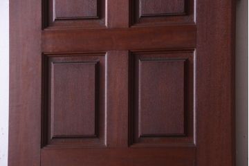 中古　無垢チーク材製!お屋敷の高級ドア(1)