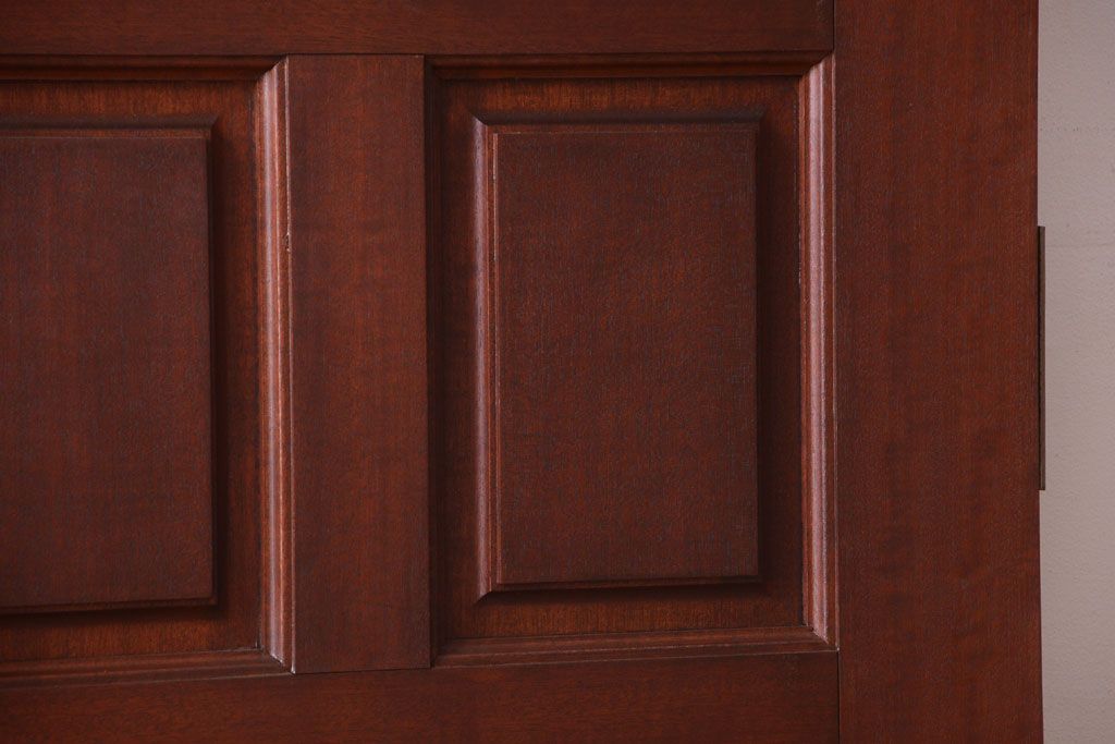 中古　無垢チーク材製!お屋敷の高級ドア(1)