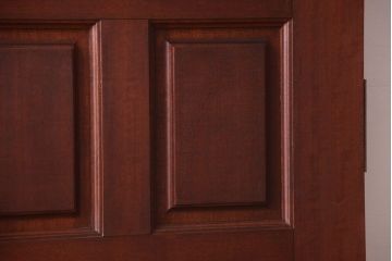 中古　無垢チーク材製!お屋敷の高級ドア(1)