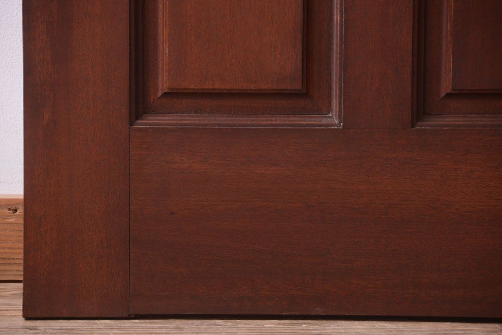 中古　無垢チーク材製!お屋敷の高級ドア(1)