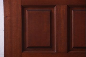 中古　無垢チーク材製!お屋敷の高級ドア(1)