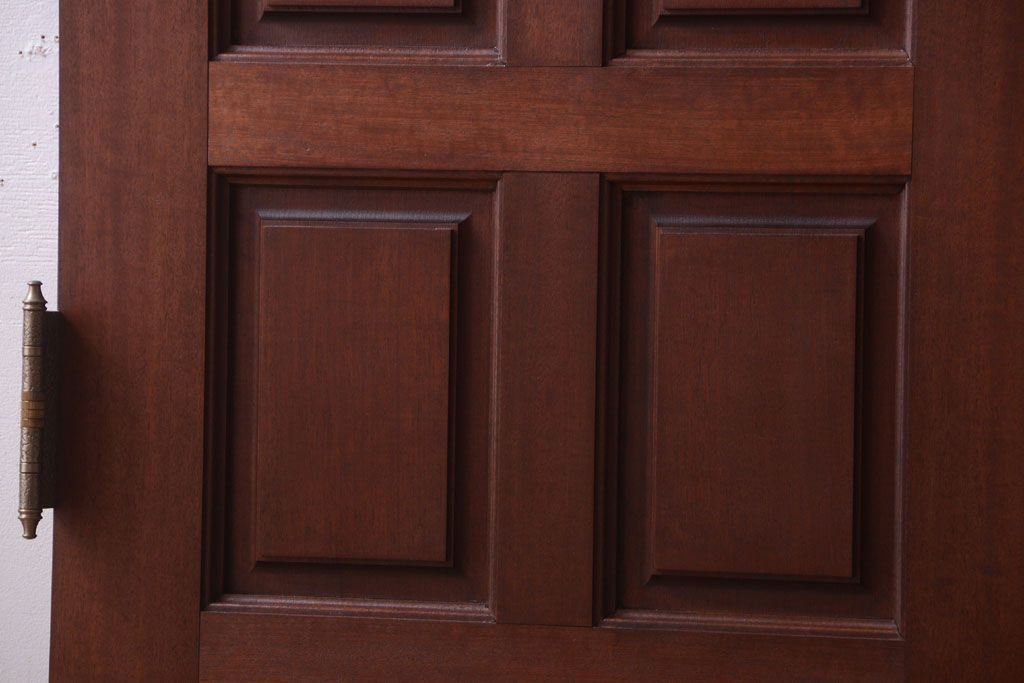 中古　無垢チーク材製!お屋敷の高級ドア(1)