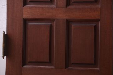 中古　無垢チーク材製!お屋敷の高級ドア(1)