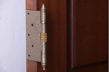 中古　無垢チーク材製!お屋敷の高級ドア(1)