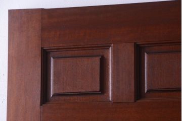 【O様ご成約分】中古　無垢チーク材製!お屋敷の高級ドア(2)