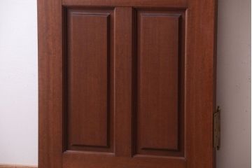 【O様ご成約分】中古　無垢チーク材製!お屋敷の高級ドア(2)