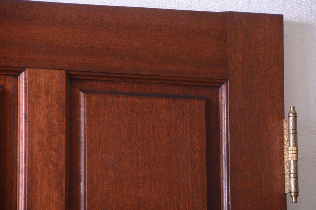 中古　高級品　無垢チーク材製!お屋敷のドア(1)