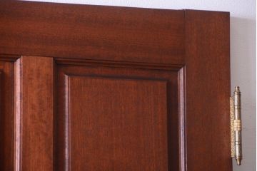 中古　高級品　無垢チーク材製!お屋敷のドア(1)