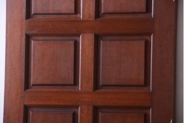 中古　高級品　無垢チーク材製!お屋敷のドア(1)